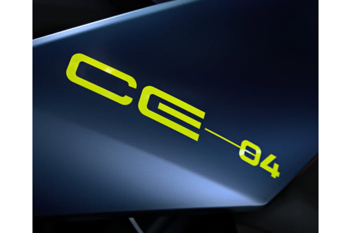 Updated BMW CE 04 teased ahead of global launch